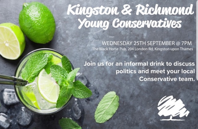Kingston & Richmond Young Conservatives informal drinks