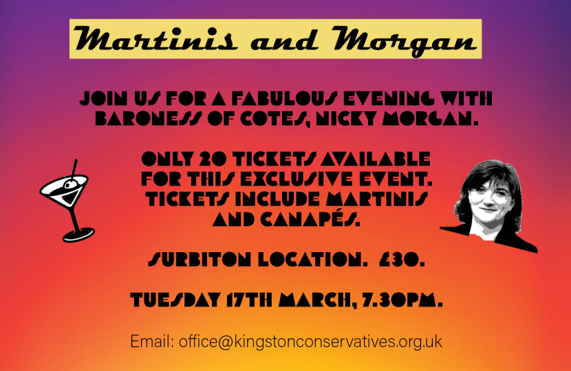 Nicky Morgan Invitation